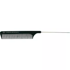   3ME MAESTRI professzionális antistatic CARBON fém végű stil fésű 2580