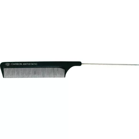 3ME MAESTRI professzionális antistatic CARBON fém végű stil fésű 2580