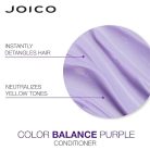 Joico - Color Balance PURPLE Conditioner - sárga színsemlegesítő kondícionáló szőke és ősz hajra - 1000 ml
