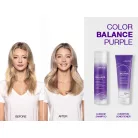 Joico - Color Balance PURPLE Shampoo - sárga színsemlegesítő kondícionáló szőke és ősz hajra - 300 ml