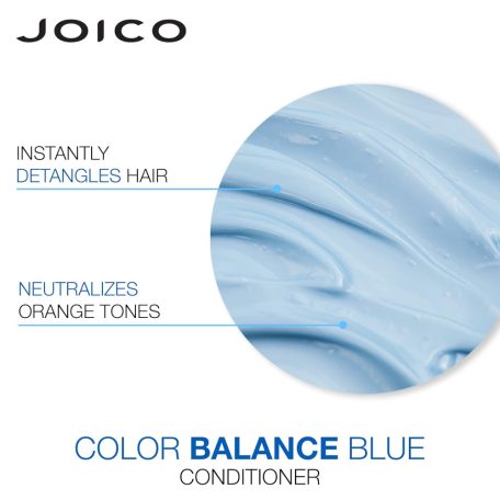 Joico - Color Balance BLUE Conditioner - narancssárga színsemlegesítő kondícionáló világosbarna hajra - 1000 ml