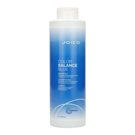 Joico - Color Balance BLUE Shampoo - narancssárga színsemlegesítő sampon világosbarna hajra - 1000 ml