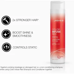   Joico - Color Infuse RED Shampoo - vörös élénkítő sampon  - 250 ml