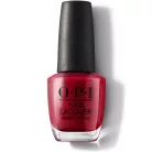 OPI Nail Lacquer - L72 OPI red - körömlakk 15 ml