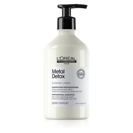 L'ORÉAL Serie Expert METAL DETOX Glicoamine + Ionéne Professional Shampoo 500 ml