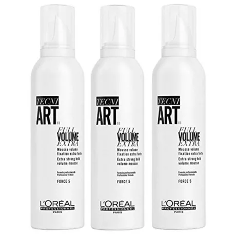 3 db L'ORÉAL TECNI ART Full Volume Extra hajhab 250 ml