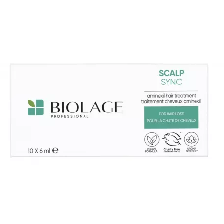 BIOLAGE Scalp Sync Aminexil hajhullás elleni kezelés 10x6ml