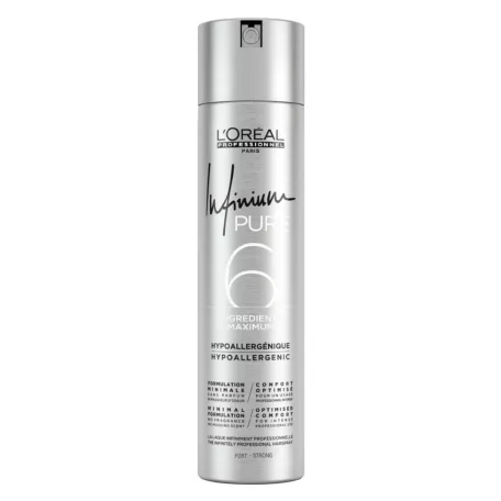 L'ORÉAL INFINIUM PURE Strong hypoallergén erős hajlakk 500 ml