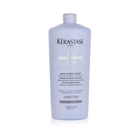 Kérastase BLOND ABSOLU Bain Ultra-Violet - semlegesítő hajfürdő sampon szőke és ősz hajra - 1000 ml