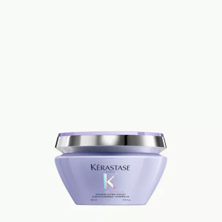 Kérastase BLOND ABSOLU Masque Ultra-Violet - hamvasító maszk szőkített, melírozott hajra - 200 ml