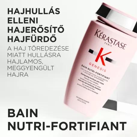 KÉRASTASE GENESIS Bain Nutri-Fortifiant - hajfürdő sampon száraz meggyengült hajra - 250 ml