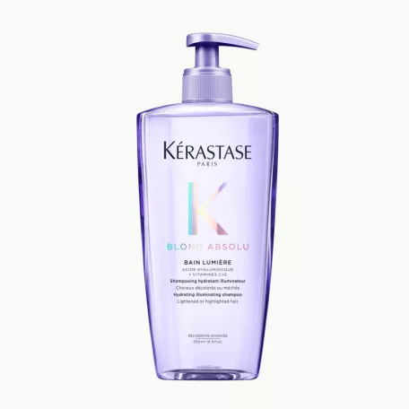 Kérastase BLOND ABSOLU Bain Lumiére - hidratáló hamvasító hajfürdő sampon - 500 ml