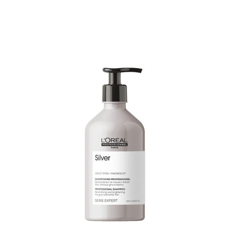 L'ORÉAL SERIE EXPERT Violet Dyes + Magnesium SILVER sampon 500 ml