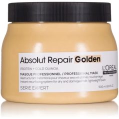   L'ORÉAL SERIE EXPERT Protein + Gold Quinoa ABSOLUT REPAIR Golden maszk 500 ml