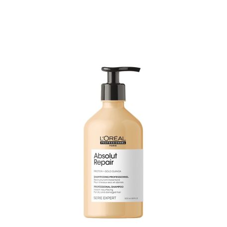 L'ORÉAL SERIE EXPERT Protein + Gold Quinoa ABSOLUT REPAIR sampon 500 ml