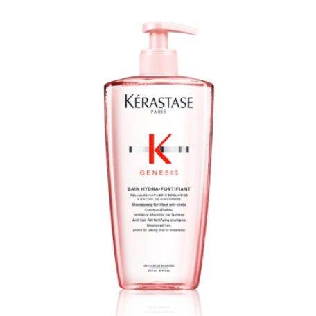 Kérastase GENESIS Bain Hydra-Fortifiant - hajfürdő sampon vékonyszálú meggyengült hajra - 500 ml