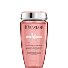   KÉRASTASE CHROMA ABSOLU Bain Riche Chroma Respect - hajfürdő mélytápláló színvédő sampon normál vagy vastag szálú festett hajra - 250 ml