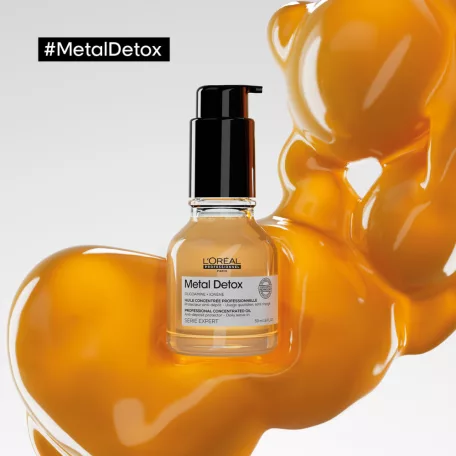 L'ORÉAL Serie Expert METAL DETOX Glicoamine + Ionéne Huile Concentrée Professionnelle 50 ml