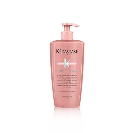 Kérastase CHROMA ABSOLU Bain Chroma Respect - hajfürdő sampon normál vagy vékony szálú festett hajra - 500 ml