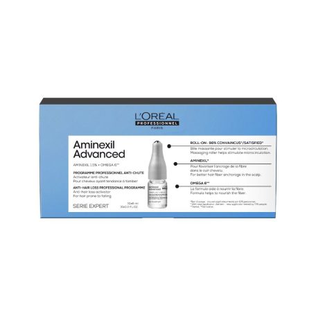 L'ORÉAL Serie expert Aminexil 1,5% + Omega 6 AMINEXIL ADVANCED Anti-Hair Loss Professional Programme 10 x 6 ml