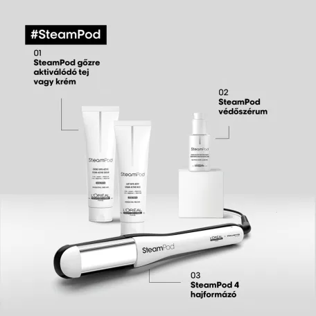 L'ORÉAL SteamPod 4.0 - gőzölős hajvasaló