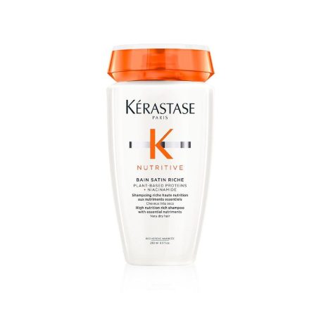 Kérastase NUTRITIVE Bain Satin Riche - tápláló hajfürdő sampon száraz hajra - 250 ml