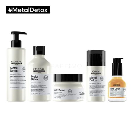 L'ORÉAL Serie Expert METAL DETOX Glicofiller 2% + Ionéne Professional Pre-Shampoo Treatment 250 ml
