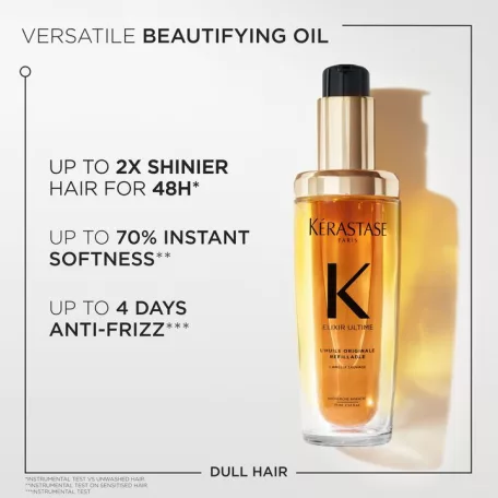 Kérastase ELIXIR ULTIME L'Huile Originale - újratölthető hajápoló olaj - 75 ml