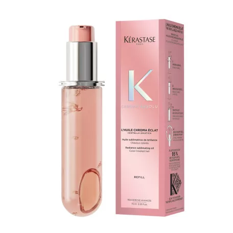 KÉRASTASE CHROMA ABSOLU L'Huile Chroma Éclat - hajápoló olaj festett hajra utántöltő - 75 ml