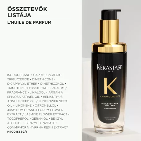 KÉRASTASE CHRONOLOGISTE L'Huile de Parfum - illatos hajápoló olaj 75 ml