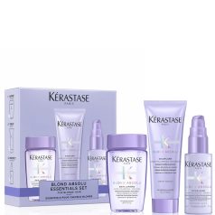   Kérastase BLOND ABSOLU Essentials Set - hajápoló utazószett szőke vagy szőkített hajra