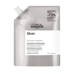   L'ORÉAL SERIE EXPERT Violet Dyes + Magnesium SILVER sampon utántöltő 500 ml