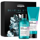 L'ORÉAL Serie Expert SCALP ADVANCED - Glacial Utopia ajándékcsomag