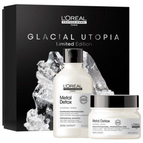 L'ORÉAL Serie Expert - METAL DETOX - Duo Glacial Utopia Limited Edition -  ajándékcsomag