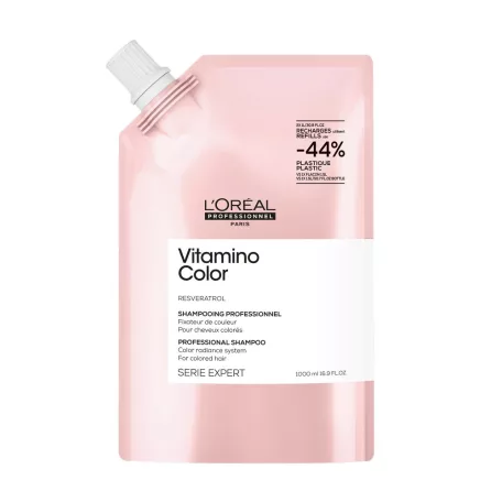 L'ORÉAL SERIE EXPERT Resveratrol VITAMINO COLOR sampon utántöltő 1000 ml
