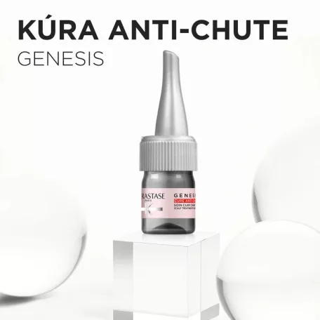 KÉRASTASE GENESIS Cure Anti-Chute Fortifiantes - szérum meggyengült, hajhullásra hajlamos hajra - 42 x 6 ml