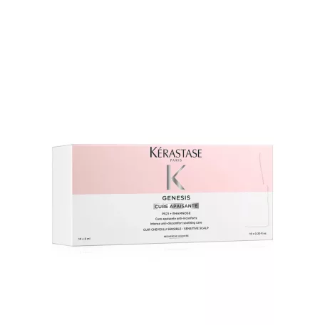 KÉRASTASE GENESIS Cure Anti-Chute Fortifiantes - szérum meggyengült, hajhullásra hajlamos hajra - 10 x 6 ml