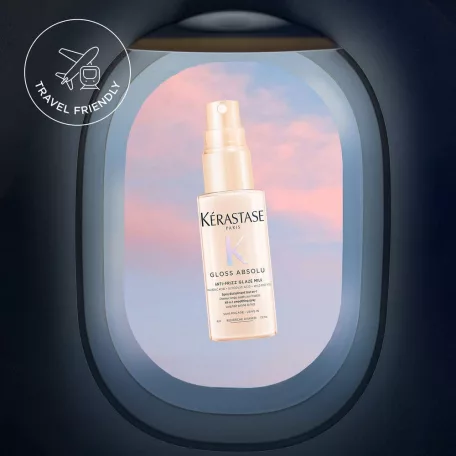 Kérastase Gloss Absolu Anti-Frizz Glaze Milk Travel Size - Simító hajpermet 45ml