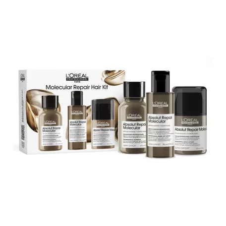 L'ORÉAL SERIE EXPERT - ABSOLUT REPAIR MOLECULAR - REPAIR HAIR KIT TRIO - csomag