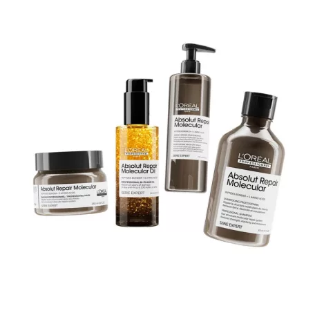 L'ORÉAL SERIE EXPERT - ABSOLUT REPAIR MOLECULAR - REPAIR HAIR KIT DUO - csomag