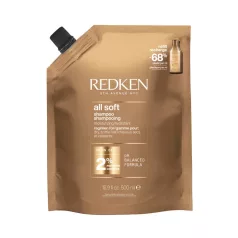 Redken - All Soft Argan Oil+ Shampoo - utántöltő - 500 ml