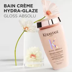   Kérastase GLOSS ABSOLU Bain Créme Hydra-Glaze - Fényfokozó krémhajfürdő 250 ml