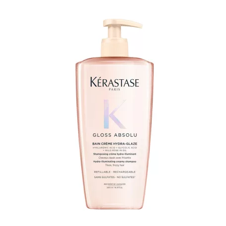Kérastase GLOSS ABSOLU Bain Créme Hydra-Glaze - Fényfokozó krémhajfürdő 500 ml
