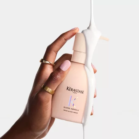 Kérastase GLOSS ABSOLU Frizz-Glaze Cream - Szöszösödésgátló formázókrém 240 ml