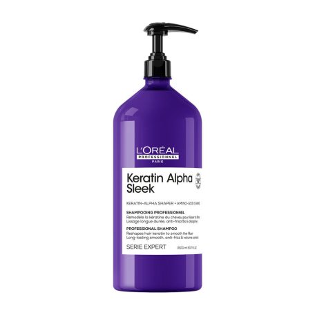 L'ORÉAL SERIE EXPERT Keratin Alpha Sleek Shampoo - 1500ml