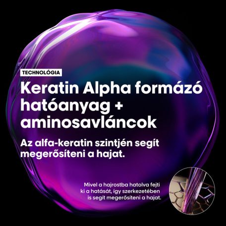L'ORÉAL SERIE EXPERT Keratin Alpha Sleek Shampoo - 1500ml