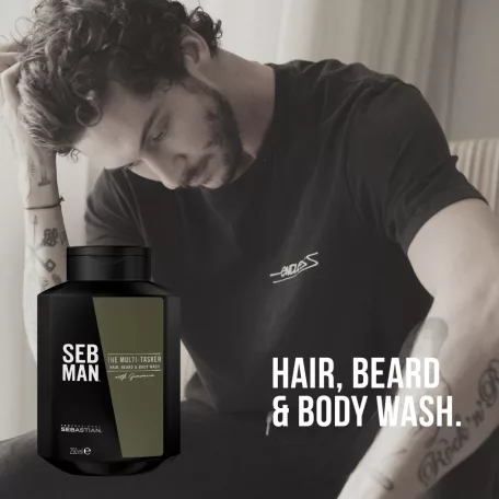 SEBMAN The Multi-Tasker haj- szakáll és tusfürdő 250 ml