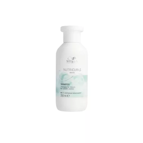 Wella - Nutri Curls - Waves Shampoo - könnyed sampon hullámos hajra - 250 ml