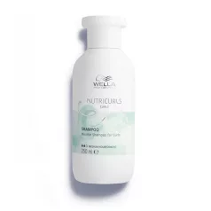   Wella - Nutri Curls - Curls Shampoo - micellás sampon göndör hajra - 250 ml