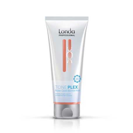 Londa TONEPLEX Rose Gold Mask színezett kondicionáló hajmaszk 200 ml